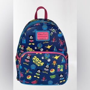 Disney Loungefly Blue Backpack 2024